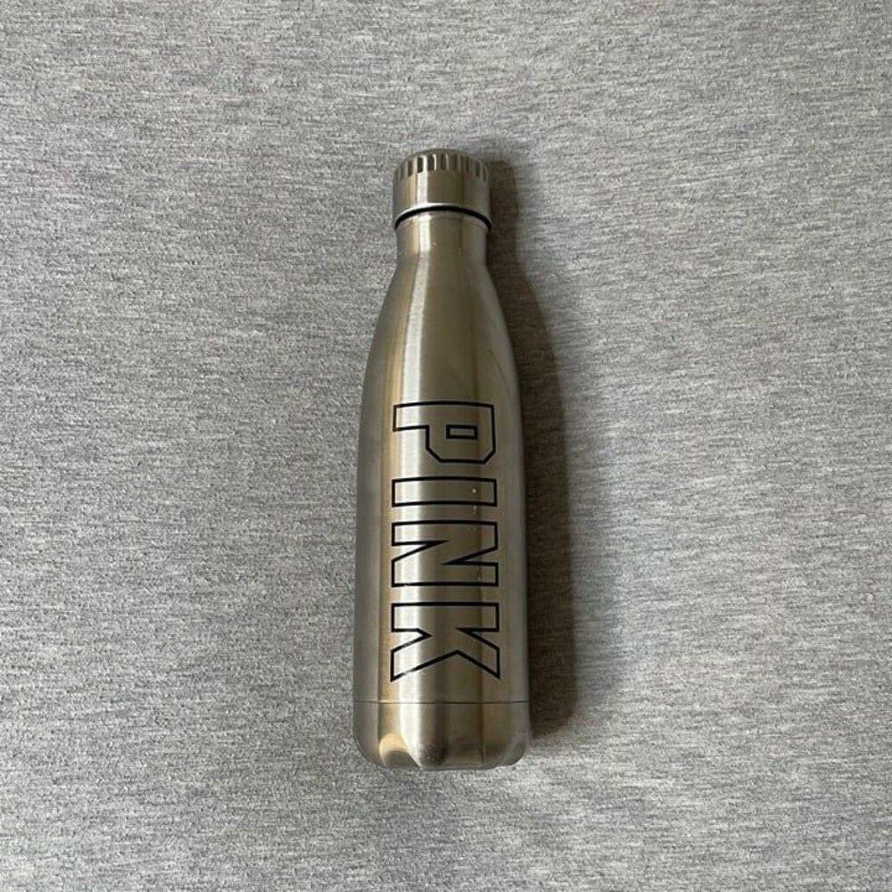 Victoria's Secret PINK Logo Metal 17 Oz Water Bottle